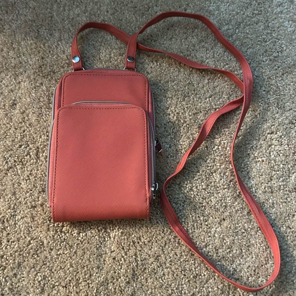 Coral Crossbody Bag